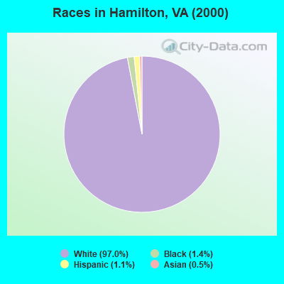 Races in Hamilton, VA (2000)