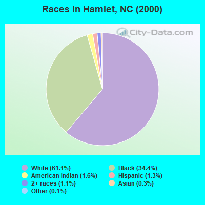 Races in Hamlet, NC (2000)