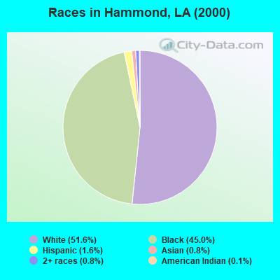 Races in Hammond, LA (2000)