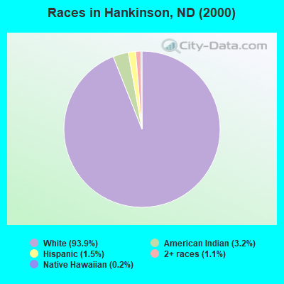 Races in Hankinson, ND (2000)