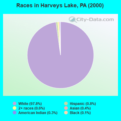 Races in Harveys Lake, PA (2000)