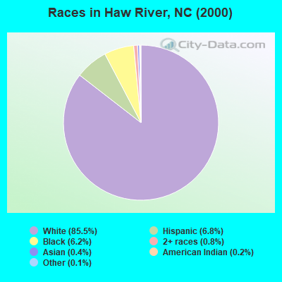 Races in Haw River, NC (2000)