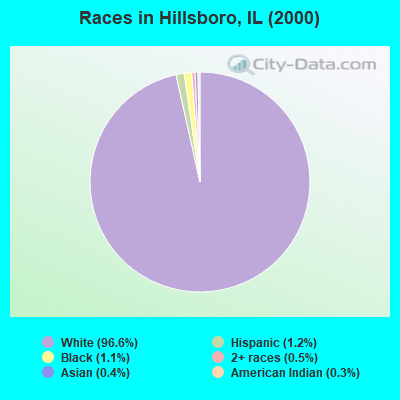 Races in Hillsboro, IL (2000)