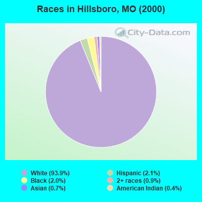 Races in Hillsboro, MO (2000)