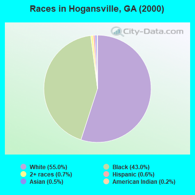 Races in Hogansville, GA (2000)
