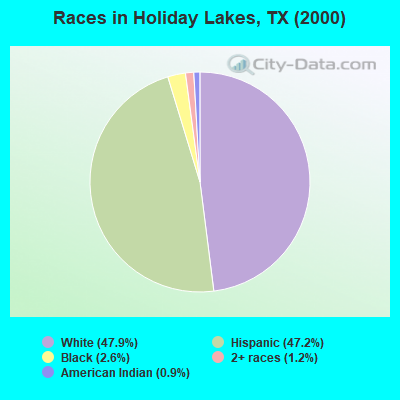 Races in Holiday Lakes, TX (2000)