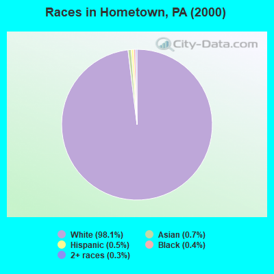 Races in Hometown, PA (2000)