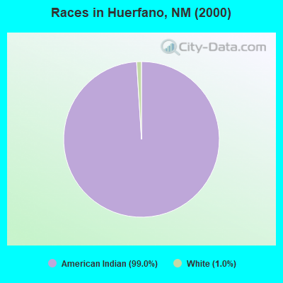 Races in Huerfano, NM (2000)