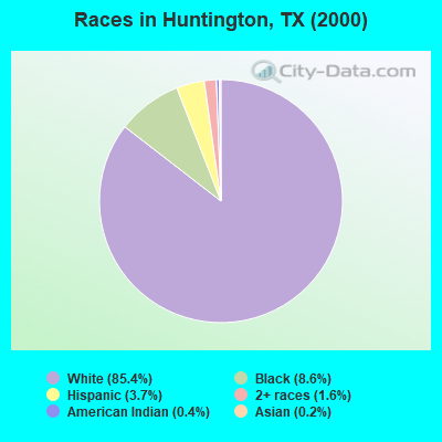 Races in Huntington, TX (2000)