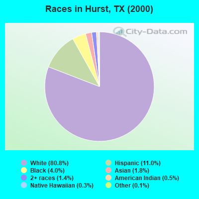 Races in Hurst, TX (2000)