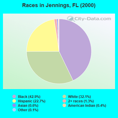Races in Jennings, FL (2000)