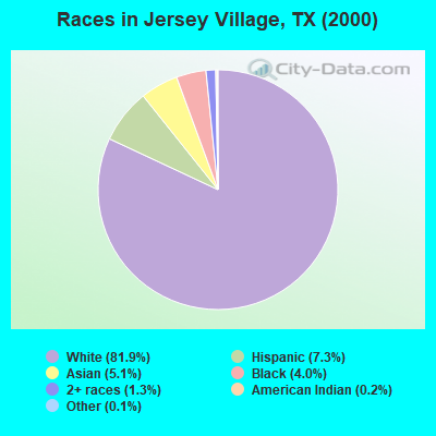 Races in Jersey Village, TX (2000)