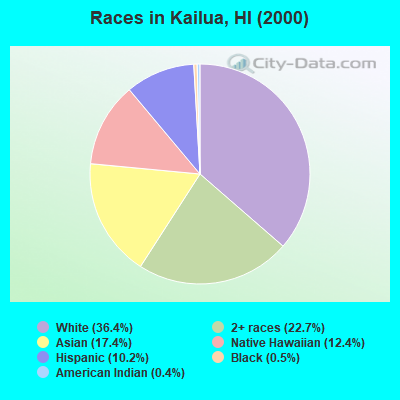Races in Kailua, HI (2000)