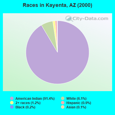 Races in Kayenta, AZ (2000)