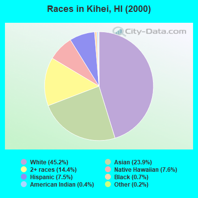 Races in Kihei, HI (2000)