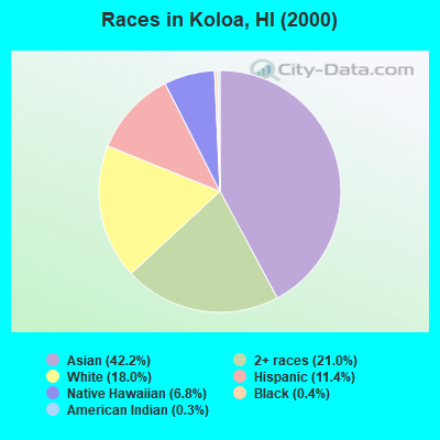 Races in Koloa, HI (2000)