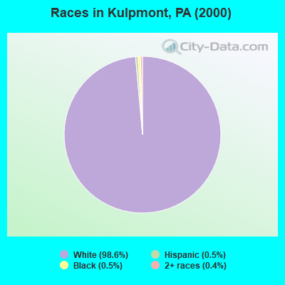Races in Kulpmont, PA (2000)