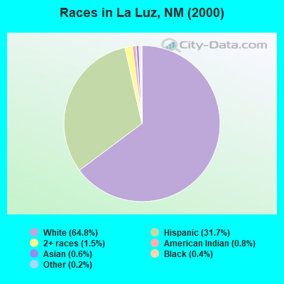 Races in La Luz, NM (2000)
