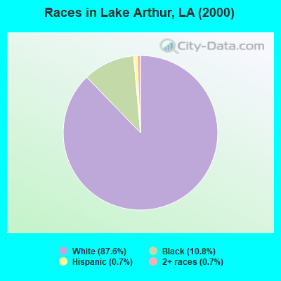 Races in Lake Arthur, LA (2000)