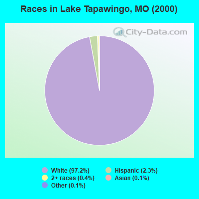 Races in Lake Tapawingo, MO (2000)