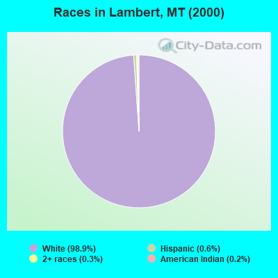 Races in Lambert, MT (2000)