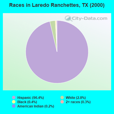 Races in Laredo Ranchettes, TX (2000)