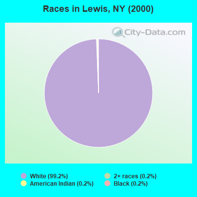 Races in Lewis, NY (2000)