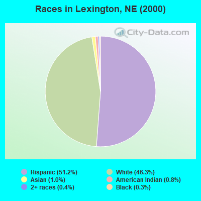Races in Lexington, NE (2000)