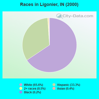 Races in Ligonier, IN (2000)