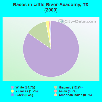 Races in Little River-Academy, TX (2000)