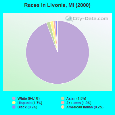Races in Livonia, MI (2000)