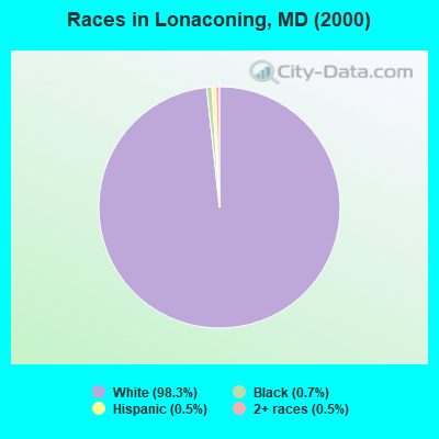 Races in Lonaconing, MD (2000)