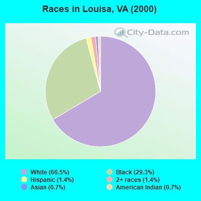 Races in Louisa, VA (2000)
