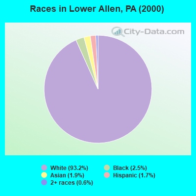 Races in Lower Allen, PA (2000)