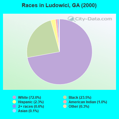 Races in Ludowici, GA (2000)