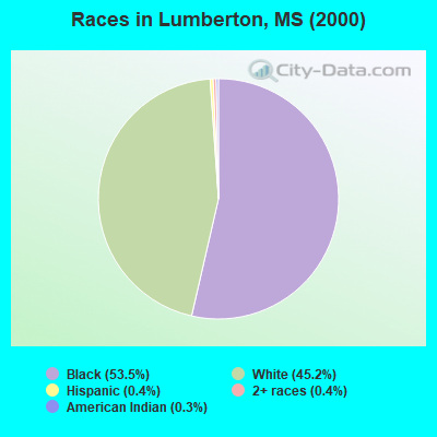 Races in Lumberton, MS (2000)