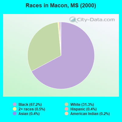 Races in Macon, MS (2000)