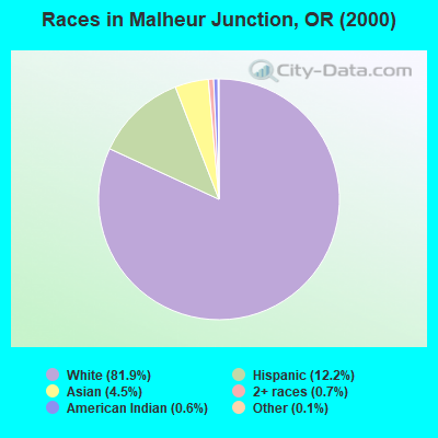 Races in Malheur Junction, OR (2000)