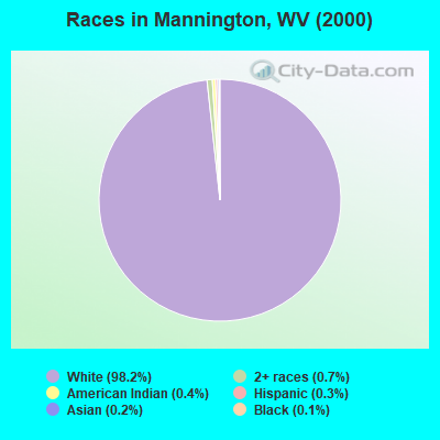 Races in Mannington, WV (2000)
