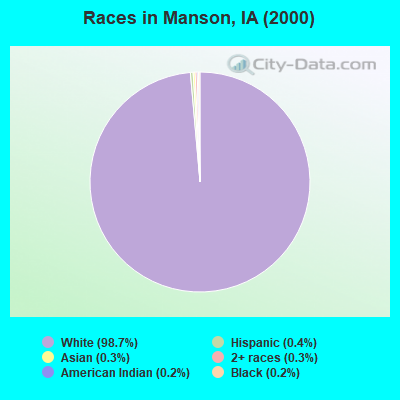 Races in Manson, IA (2000)