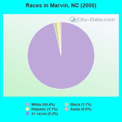 Races in Marvin, NC (2000)