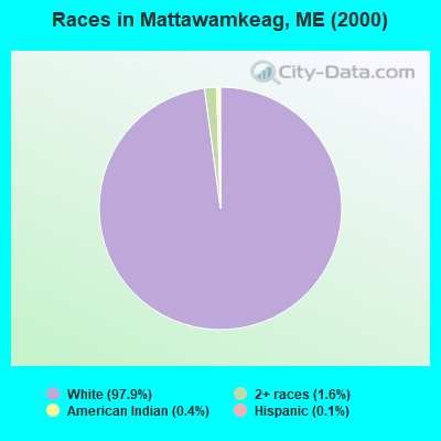 Races in Mattawamkeag, ME (2000)