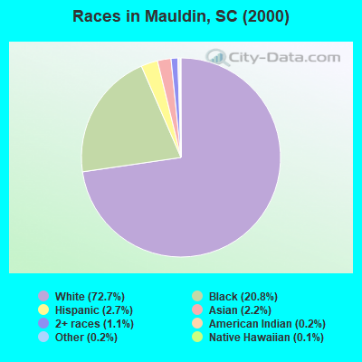 Races in Mauldin, SC (2000)