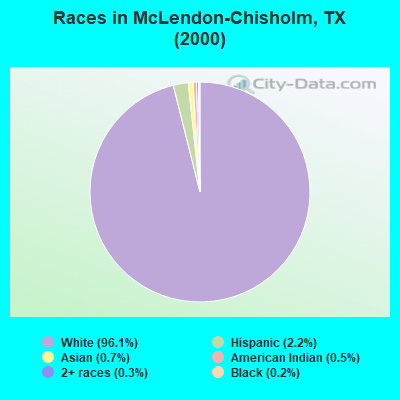 Races in McLendon-Chisholm, TX (2000)