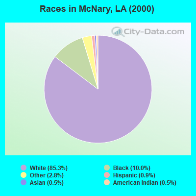 Races in McNary, LA (2000)