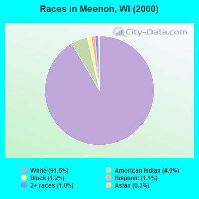 Races in Meenon, WI (2000)