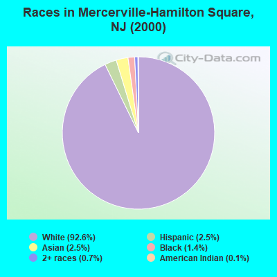 Races in Mercerville-Hamilton Square, NJ (2000)