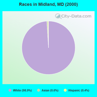 Races in Midland, MD (2000)