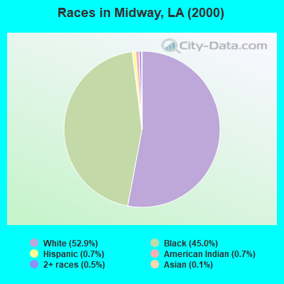Races in Midway, LA (2000)