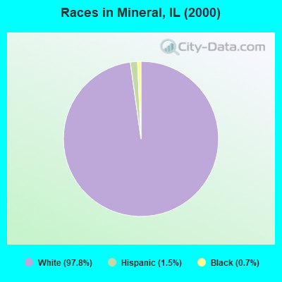 Races in Mineral, IL (2000)